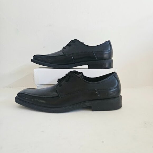 Kenneth Cole Reaction Men’s Black Leather Oxford Shoes main image 11